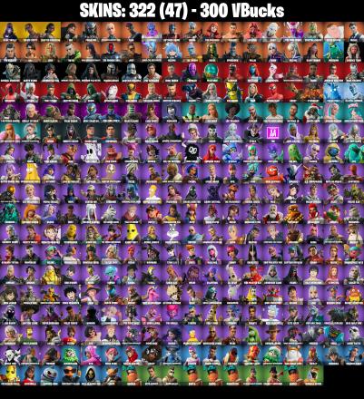 (PC/PSN/XBOX) 322 SKINS 🍒 Dark Skully 🍒 Travis Scott 🍒 Specter Inspector 🍒 Era 🍒 Predator 🍒 Paradigm (Reality-659) 🍒 Fade 🍒 300 V-Bucks PARENTAL CONTROL — image 2