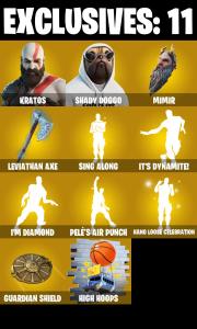 (PC/PSN/XBOX) 235 SKINS 🍒 Kratos 🍒 Shady Doggo 🍒 Spire Assassin 🍒 Kymera 🍒 The Foundation 🍒 Optimus Prime 🍒 Twyn 🍒 Malik 🍒 Era 🍒 1400 V-Buck PARENTAL CONTROL — Fortnite account listing