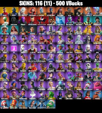 (PC/PSN/XBOX) 116 SKINS / Prodigy π° Trilogy π° Snap π° The Imagined π° The Origin π° Optimus Prime π° Kado Thorne π° Malik π° Era π° 500 V-Buck PARENTAL CONTROL β image 2