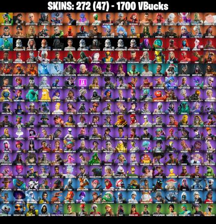 (PC/PSN/XBOX) 272 SKINS π FNCS Renegade π Era π Paradigm (Reality-659) π Predator π Spire Assassin π Fade π Kymera π Backlash π 1700 V-Buck PARENTAL CONTROL β image 2