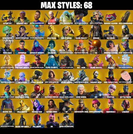 (PC/PSN/XBOX) 208 SKINS 🍒 Rogue Spider Knight 🍒 Gold Midas 🍒 Gold Brutus 🍒 Master Chief (Matte Black) 🍒 Era 🍒 Paradigm (Reality-659) 🍒 Predator 🍒 0 V-Buck PARENTAL CONTROL — image 3