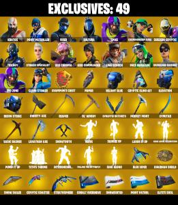 (PC/PSN/XBOX) 295 SKINS π Renegade Raider π Kratos π Point Patroller π Fixer π Sultura π Spike π Championship Aura π 500 V-Buck PARENTAL CONTROL β Fortnite account listing