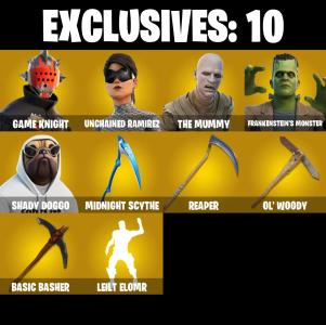 (PC/PSN/XBOX) 271 SKINS 🍒 Renegade Raider 🍒 Aerial Assault Trooper 🍒 Game Knight 🍒 Unchained Ramirez 🍒 The Mummy 🍒 100 V-Buck PARENTAL CONTROL — Fortnite account listing