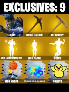 (PC/PSN/XBOX) 220 SKINS ๐ Florin ๐ Era ๐ Lynx ๐ Predator ๐ Paradigm (Reality-659) ๐ Spire Assassin ๐ Fade ๐ Kymera ๐ 1000 V-Buck PARENTAL CONTROL โ Fortnite account listing