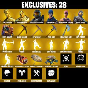 (PC/PSN) OG STW 🍒 299 SKINS 🍒 Renegade Raider 🍒 Gold Midas 🍒 Gold Brutus 🍒 Master Chief (Matte Black) 🍒 Rogue Agent 🍒 John Wick 🍒 150 V-Buck PARENTAL CONTROL — Fortnite account listing