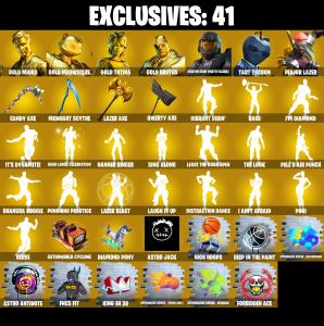 (PC/PSN/XBOX) 326 SKINS 🍒 Gold Midas 🍒 Gold Meowscles 🍒 Gold TNTina 🍒 Gold Brutus 🍒 Master Chief (Matte Black) 🍒 Tart Tycoon 🍒 1450 V-Buck PARENTAL CONTROL — Fortnite account listing