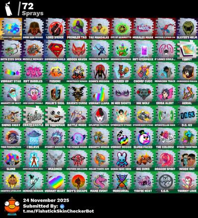 [PC/PSN/NINTENDO] 66 skins | Mikasa Ackerman | Captain Levi | Eren Yager | Chun Li | Master Chief (Matte Black) | Son Goku | Joey | The Origin | Snap | Paradigm (Reality-659) | The Cube Queen | All Might | 600 VB — image 8