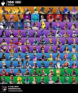 [PC/PSN/XBOX]  100 skins | Travis Scott | Gold Brutus | Gold Midas | Drift | Backlash | Zenith | Calamity | Lynx | Fusion | Kymera | 230 VB