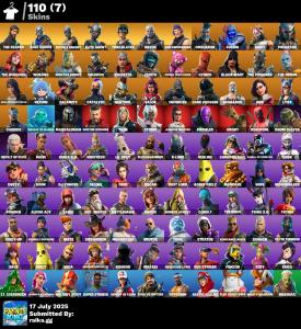 ✨MAIL CHANGEABLE✨ [PC/XBOX/PSN] ⸱ 110 SKIN✨BLUE SQUIRE✨ROYALE KNIGHT✨FLOSS✨THE REAPER✨TWITCH PRIME✨TAKE THE L✨OG ACCOUNT!✨Full Access✨