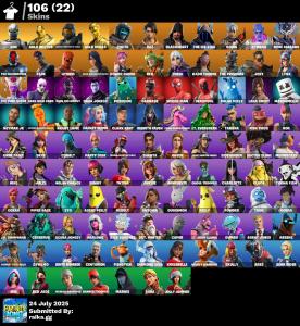 ✨MAIL CHANGEABLE✨ [PC/XBOX/PSN] ⸱ 106 SKIN✨EON✨LARA CROFT✨BLACK MASTERCHIEF✨GOLD MIDAS✨HARLEY QUINN✨GHOUL TROOPER✨Full Access✨
