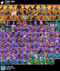 ✨MAIL CHANGEABLE✨ [PC/XBOX/PSN] ⸱ 120 SKIN✨THE REAPER✨OMEGA (STAGE 5)✨TWITCH PRIME✨DRIFT✨TAKE THE L✨Full Access✨