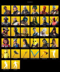 [PC/PSN/XBOX] | 122 skins | Travis Scott | Omega | Lara Croft | Sub Commander | Havoc | Trailblazer | Hybrid | Ronin | The Visitor | Drift | #EWK7237 — Fortnite account listing