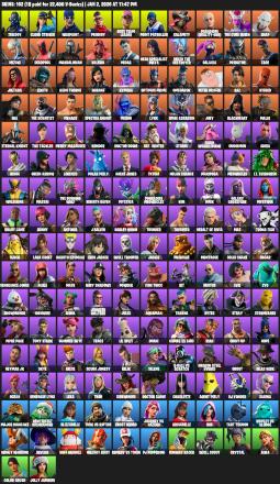 [PC/XBOX] | 162 skins | Leviathan Axe | OG STW | Lara Croft | Trilogy | Cloud Striker | Warpaint | Prodigy | Rose Team Leader | #MYY3313 — image 2