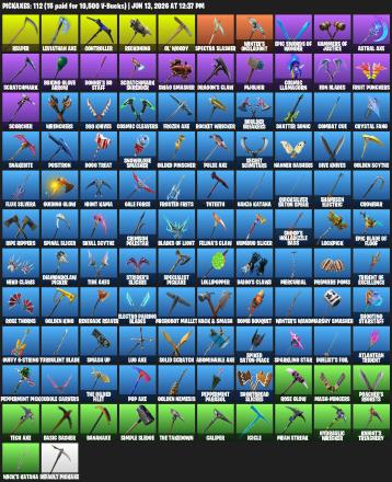 [PC/XBOX] | 104 skins | Leviathan Axe | OG STW | Royale Knight | Blue Squire | Prodigy | Carbon Commando | John Wick | Warpaint | #AEC3248 — image 2