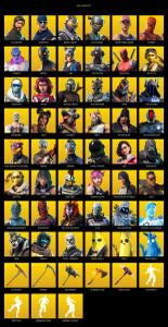 [PC/PSN/XBOX] | 125 skins | 2650 V-bucks | Take The L | OG STW | The Reaper | Elite Agent | Omega | Warpaint | Rogue Agent | #ZKU0390 — Fortnite account listing