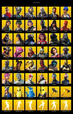 [PC/XBOX] | 104 skins | Take The L | The Reaper | Elite Agent | Omega | Prodigy | Rogue Agent | Havoc | John Wick | Blue Team Leader | #ORP1603 — image 1