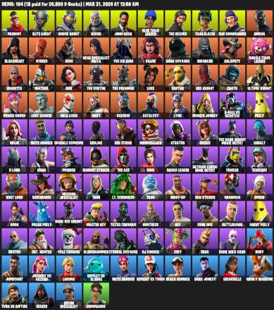 [PC/XBOX] | 104 skins | Take The L | The Reaper | Elite Agent | Omega | Prodigy | Rogue Agent | Havoc | John Wick | Blue Team Leader | #ORP1603 — image 2