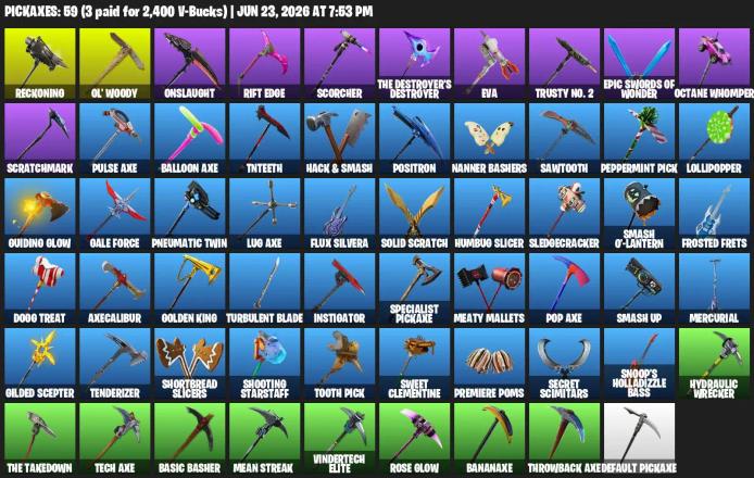 [PC/XBOX] | 59 skins | Take The L | OG STW | Royale Knight | The Reaper | Elite Agent | Blue Squire | Omega | Havoc | Trailblazer | #ZAL9642 — image 2