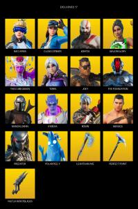 [PC/XBOX] | 59 skins | Leviathan Axe | Neo Versa | Cloud Striker | Kratos | Major Glory | The Cube Queen | Torin | Joey | The Foundation | #GNU1104 — Fortnite account listing