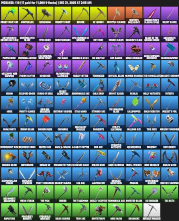[PC/XBOX] | 136 skins | Merry Mint Axe | OG STW | Travis Scott | Rose Team Leader | Warpaint | Blue Team Leader | Prodigy | Trailblazer | #ZQZ9869 — image 3
