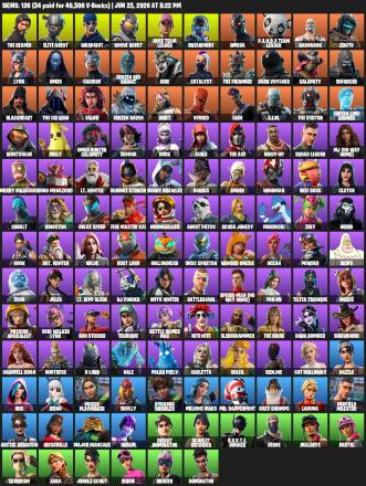 [PC/PSN] | 126 skins | Take The L | OG STW | The Reaper | Elite Agent | Omega | Warpaint | Rogue Agent | Rose Team Leader | Breakpoint | #TQZ7878 — image 1