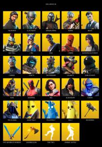 [PC/PSN/XBOX] | 73 skins | 1350 V-bucks | Take The L | The Reaper | Elite Agent | Mandalorian | Ronin | Midas | Sentinel | Lynx | Fade | #DPU5579 — Fortnite account listing
