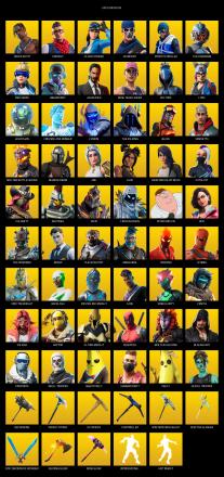 [PC/XBOX] | 175 skins | OG STW | Travis Scott | Prodigy | Cloud Striker | Warpaint | Point Patroller | The Paradigm | Neo Versa | #YBY8708 — image 1