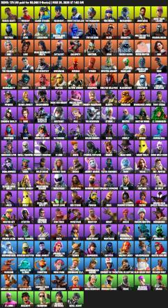 [PC/XBOX] | 175 skins | OG STW | Travis Scott | Prodigy | Cloud Striker | Warpaint | Point Patroller | The Paradigm | Neo Versa | #YBY8708 — image 2