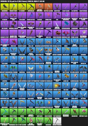 [PC/XBOX] | 175 skins | OG STW | Travis Scott | Prodigy | Cloud Striker | Warpaint | Point Patroller | The Paradigm | Neo Versa | #YBY8708 — image 3