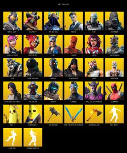 [PC/PSN/XBOX] | 68 skins | Take The L | Omega | Rogue Agent | Calamity | The Ice King | Midas | A.I.M. | Enforcer | Power Chord | #AUV5806 — Fortnite account listing