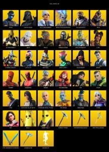 [PC/PSN/XBOX] | 131 skins | Fixer | Darth Vader | Blizzard Bomber | Renzo the Destroyer | The Scientist | Ruin | Ultima Knight | Snap | #VTG7957 — Fortnite account listing