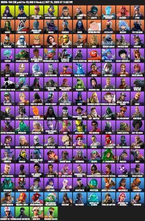 [PC] | 144 skins | OG STW | Dark Skully | Warpaint | Rose Team Leader | Rogue Agent | The Ageless | Drift | Zenith | Frozen Love Ranger | #UBV8524 — image 2