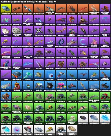 [PC] | 144 skins | OG STW | Dark Skully | Warpaint | Rose Team Leader | Rogue Agent | The Ageless | Drift | Zenith | Frozen Love Ranger | #UBV8524 — image 5