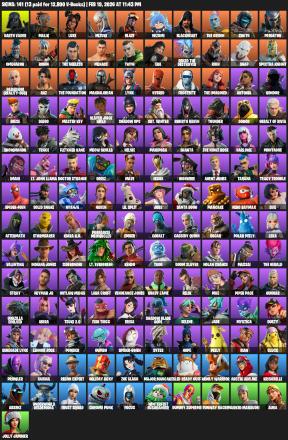 [PC/XBOX] | 141 skins | Merry Mint Axe | Lara Croft | Darth Vader | Malik | Luxe | Mizuki | Blaze | Nezumi | Blackheart | The Origin | #IVO0339 — image 2