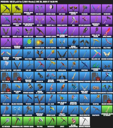 [PC/PSN/XBOX] | 110 skins | 900 V-bucks | Take The L | Royale Knight | The Reaper | Elite Agent | Blue Squire | Omega | Lara Croft | #OFE5739 — image 3