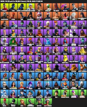 [PC/XBOX] | 116 skins | Leviathan Axe | Lara Croft | Prodigy | Fixer | Carbon Commando | Blizzard Bomber | Raz | Backlash | Red Knight | #IHF6978 — image 2