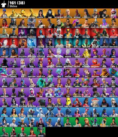 PC,PSN,XBOX 161 SKINS FA ⸱ JOLTARA ⸱ HERO BAYMAX ⸱ CLUTCH&GRIND ⸱ RICK ⸱ BURNOFF ⸱ SURF WITCH RK002 — image 1