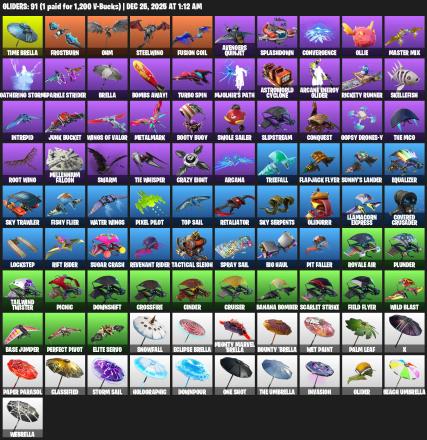 [PC/PSN/XBOX] | 108 skins | Omega | Trailblazer | Drift | Dire | Midas | Breakpoint | Havoc | Sub Commander | Catalyst | Fallen Love Ranger | #VDH0733 — image 5