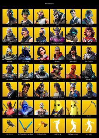 [PC/PSN/XBOX] | 108 skins | Omega | Trailblazer | Drift | Dire | Midas | Breakpoint | Havoc | Sub Commander | Catalyst | Fallen Love Ranger | #VDH0733 — image 1