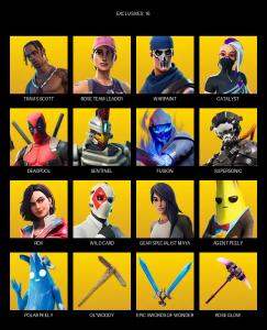 [PC/PSN] | 51 skins | OG STW | Travis Scott | Rose Team Leader | Warpaint | Catalyst | Deadpool | Sentinel | Fusion | Supersonic | Rox | #HER7221 — Fortnite account listing