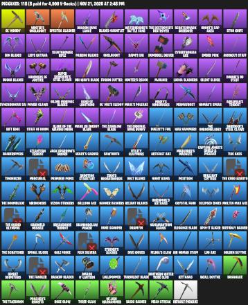[PC/PSN/XBOX] | 122 skins | Take The L | OG STW | Omega | Warpaint | Trailblazer | Rogue Agent | Rose Team Leader | Drift | #JIU1511 — image 3