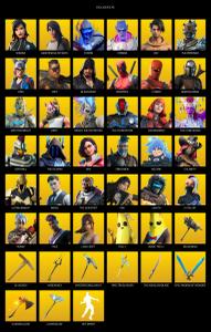 [PC/PSN/XBOX] | 177 skins | Lara Croft | Yellowjacket | Sorana | Gear Specialist Maya | Fusion | Kymera | Raz | The Prisoner | Lynx | Joey | #WLT4240 — Fortnite account listing