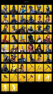 [PC/PSN/XBOX] | 91 skins | Floss | Take The L | OG STW | Black Knight | Sparkle Specialist | Royale Knight | The Reaper | Elite Agent | #CXL5033 — Fortnite account listing