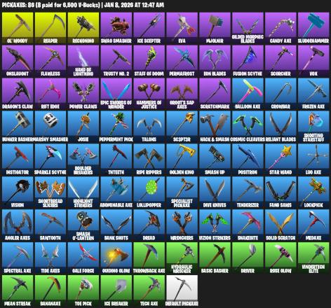 [PC/PSN] | 122 skins | Take The L | OG STW | The Reaper | Elite Agent | Omega | Rogue Agent | Havoc | Trailblazer | Rose Team Leader | #DCM9462 — image 3