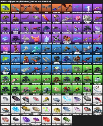 [PC/PSN/XBOX] | 125 skins | Take The L | OG STW | The Reaper | Elite Agent | Rogue Agent | Rose Team Leader | Warpaint | The Prisoner | #ERN7498 — image 5
