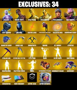 (PC/PSN/XBOX) 382 SKINS 🍒 Renegade Raider 🍒 Aerial Assault Trooper 🍒 Galaxy 🍒 Travis Scott 🍒 Gold Midas 🍒 Gold Brutus 🍒 250 V-Buck PARENTAL CONTROL — Fortnite account listing