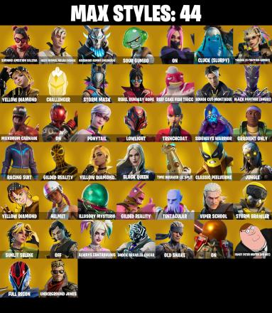 (PC/PSN/XBOX) 238 SKINS π Renegade Raider π Aerial Assault Trooper π Heron Stance Hero π FNCS 3:1 Champion π Naruto Uzumaki π 300 V-Buck PARENTAL CONTROL β image 3