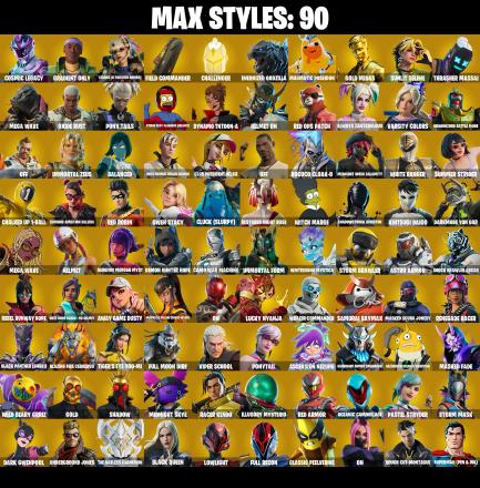 (PC/PSN/XBOX) 371 SKINS 🍒 Renegade Raider 🍒 Gold Midas 🍒 Snake Eyes 🍒 Black Adam 🍒 Naruto Uzumaki 🍒 Era 🍒 Galaxy Scout 🍒 Zero 🍒 2400 V-Buck PARENTAL CONTROL — image 3