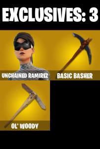 (PC/PSN/XBOX) 115 SKINS / Unchained Ramirez 🎰 Joltara 🎰 Valeria 🎰 Peter Griffin 🎰 Apprentice Evie 🎰 Wookiee Team Leader 🎰 0 V-Buck PARENTAL CONTROL — Fortnite account listing
