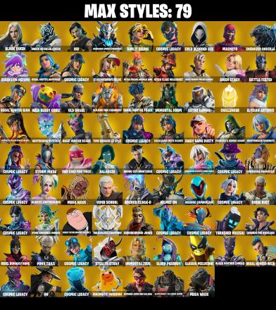 (PC/PSN/XBOX) 232 SKINS π Dark Skully π John Wick π Joltara π Optimus Prime π Twyn π Era π Paradigm (Reality-659) π Leviathan π 400 V-Buck PARENTAL CONTROL β image 3